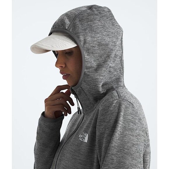 The North Face Gray Zip-Up Fleece Lined Canyonlands Hoodie Jacket | Athleisure S - Picture 8 of 16